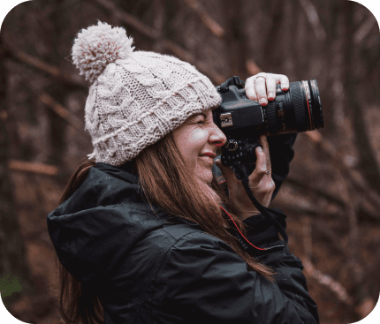 Creators sharing camera equipment