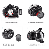 Use your Sony Alpha a7S III mirrorless digital camera to capture brilliant photos and UHD 4K video of the undersea world with the Aquatica Underwater…
