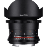 The Architecture of the Samyang 14mm T3.1 VDSLR II The Samyang 14mm T3.1 VDSLR ED AS IF UMC II is a dedicated wide-angle cinema prime lens designed f…