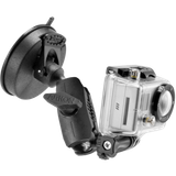 4 Cup With Riser Heavy Duty Suction Mount