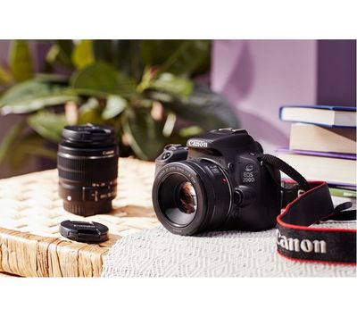 oud Shinkan dun Rent Canon EOS 200D 24.2MP Digital SLR Camera with EF-S 18-55 mm f4 is STM  Lens - Camera